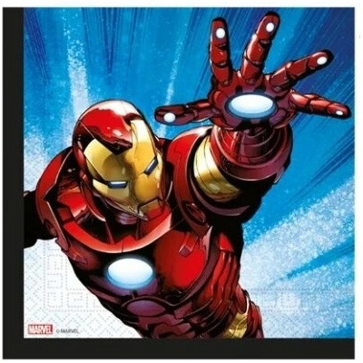 Procos Ubrousky papírové EKO Avengers evergreen 33x33cm 20ks