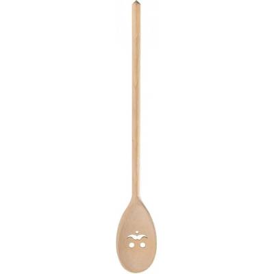 Vařečka dřevo oválná Vousy 35 cm