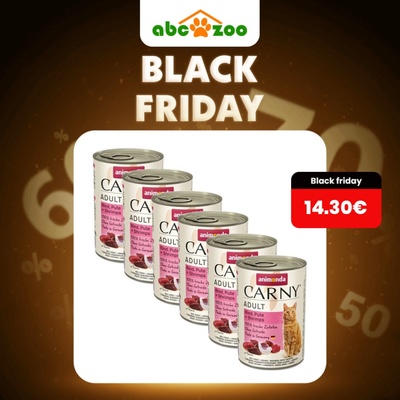 Animonda Carny Adult hovädzie a morka s krevetami 6 x 400 g