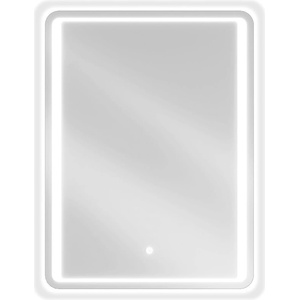 Mexen Zusa осветено огледало за баня 60 x 80 см, LED 6000K, анти-пара - 9808-060-080-611-00 (9808-060-080-611-00)