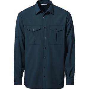 Vaude Мъжка риза с копчета Vaude Rosemoor L/S Shirt II Shirt - Dark Sea Uni - размер 3XL (033-1528-0816)