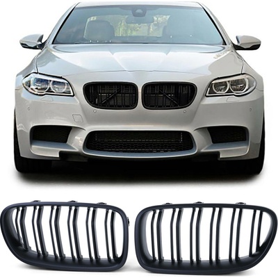 Angeleyes BMW 5 F10/F11 predná čierna matná maska v štýle M5