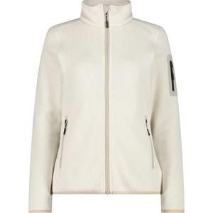 CMP Дамско поларено яке CMP Women's Jacket Jacquard Knitted Fleece jacket - Bianco Gesso / Darker - размер 46 (EU) (105-4942-2817)