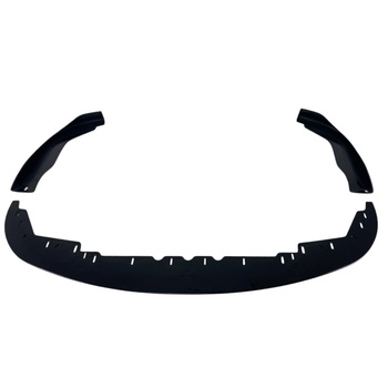 Добавка за предна броня със сплитери за BMW G20 (2018-2021) AC Schnitzer дизайн - черен гланц (51192455832AC)