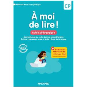 À moi de lire ! CP - Guide pédagogique + Banque de ressources (2024)
