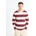 Celio Мъжка риза на райета в цвят бордо Celio Fecond Celio | Cherven | МЪЖЕ | S