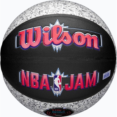 Wilson NBA Jam Вътрешен баскетбол на открито черен/сив размер 7