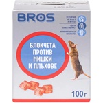 Bros БЛОКЧЕТА СРЕЩУ МИШКИ И ПЛЪХОВЕ 100 ГР bros (5904517224858)