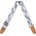 Cascha CGS-VC3 Vegan Cork Blue Twigs Колан за китара (CGS-VC3)