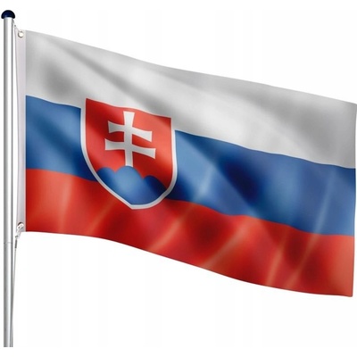 FLAGMASTER Vlajkový stožár vč. vlajky Slovensko, 650 cm