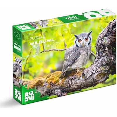 ROOVI - Puzzle Wild Owl - 1 000 piese
