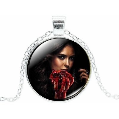 Origoska Řetízek the vampire diaries (upíří deníky) Elena Gilbert DV01 Stříbrná