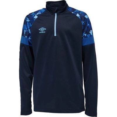 Umbro Formation Quarter Zip JNR tmavě modrá