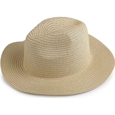 Letní klobouk / slamák unisex k dozdobení 2 přírodní