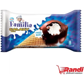 Image 1 of Familia (сладолед) Сладолед GALAXY ванилия Nestle 74, 5гр