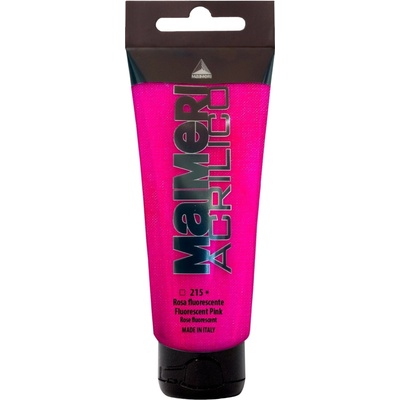 Maimeri Acrilico АКРИЛНА боя Fluorescent Pink 215 200 ml 1 бр (M0924215)