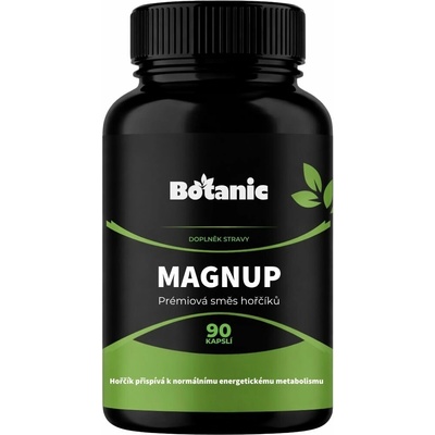 Botanic MagnUp Prémiová směs hořčíků 90 kapslí