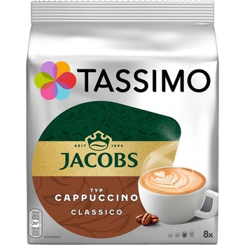Douwe Egberts Tassimo Cappuccino 16 капсули (8 напитки)