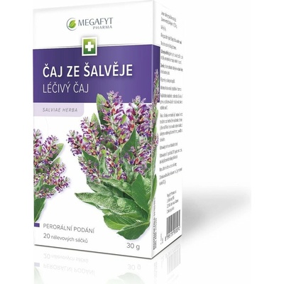 Megafyt ČAJ ZE ŠALVĚJE 20 x 1,5 g