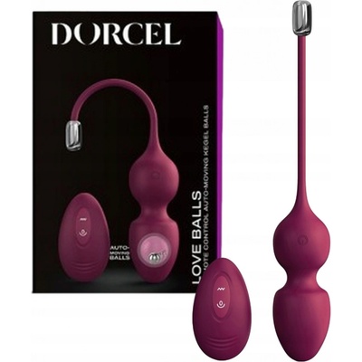 Dorcel Venušiny kuličky na dálkové ovládání LOVE BALLS PLUM