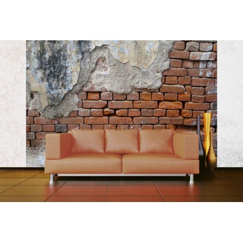 DIMEX ART s. r. o Самозалепваща се флизелинова фототапета охладена тухлена стена 375 x 250 см