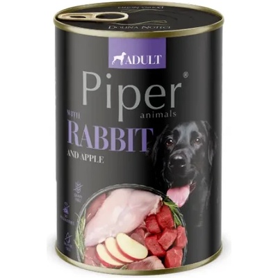 Dolina Noteci Adult Dog - консервирана храна за кучета със заешко месо и ябълки 400 г