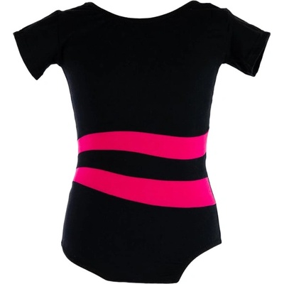Dres VFstyle gymnastický černo-růžový