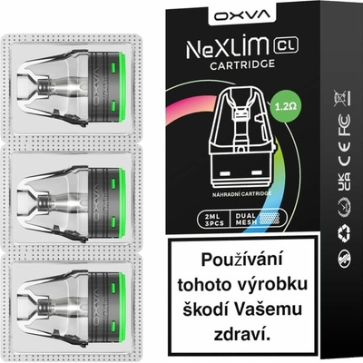 Oxva NEXLIM cartridge 4 ml 1,2 ohm 3 ks