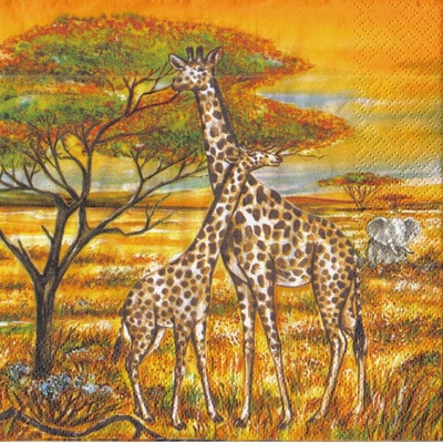 ubrousek 33x33 cm safari – Zbozi.Blesk.cz