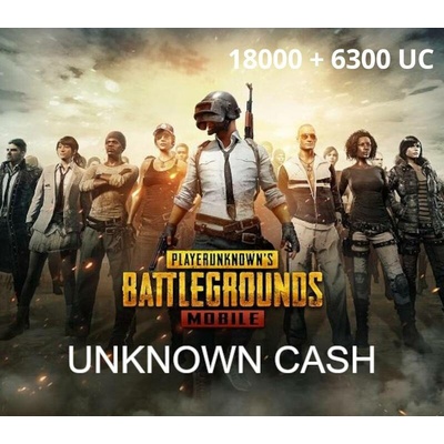 PUBG Mobile 18000 + 6300 UC