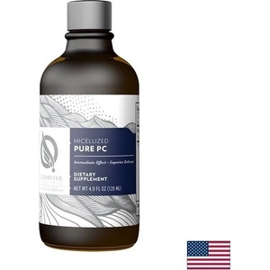 Quicksilver Мицелизиран фосфатидилхолин - памет и фокус - Оптимална абсорбция и ефикасност, 120 ml, 24 дози (60003 QS)