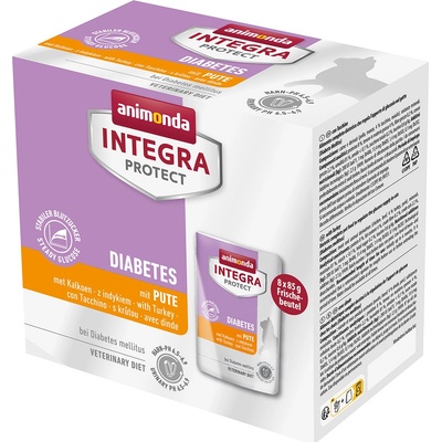 Animonda Integra Protect Adult Diabetes 8 x krůtí 85 g