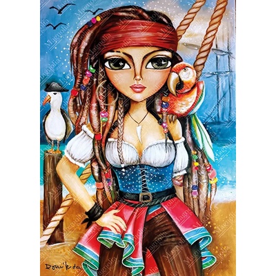 Magnolia - Puzzle The Beautiful Pirate - 1 000 piese