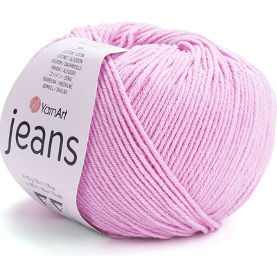 Yarn Art příze YarnArt Jeans 20 matná růžová