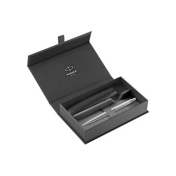 Parker Химикалка Jotter Royal XL Mono St. St. с калъф и кутия