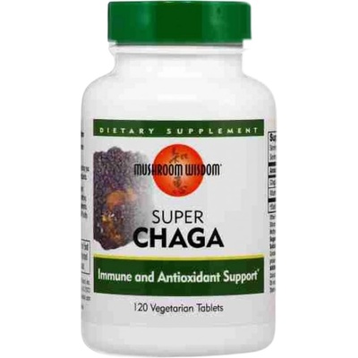 Mushroom Wisdom Super Chaga 225 mg [120 Таблетки]