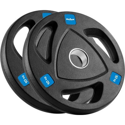 REBEL ACTIVE pogumovaných liatinových závaží 2 x 10 kg 51 mm