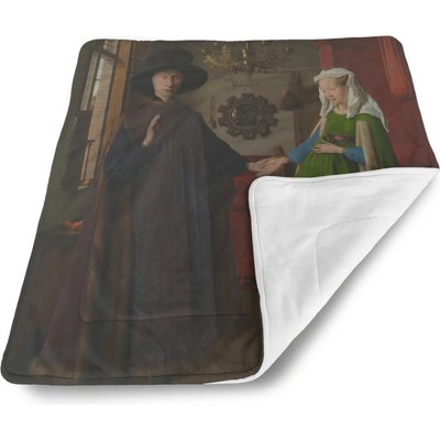 Sablio Detská deka pre bábätko Svatba manželů Jan van Eyck