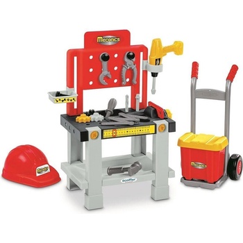 Ecoiffier Игрален комплект Ecoiffier - Комплект за механици 3 в 1 (7600002389)