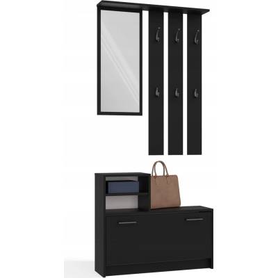 Topeshop GAR CZERŃ vstupní skříň