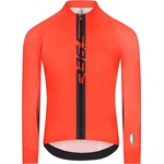 Q36.5 Мъжка фланелка с дълъг ръкав за колоездене Q36.5 Gregarius Hybrid Racing Car L/S Jersey Cycling jersey - Red (056-4323-0111)