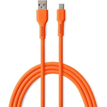 Colorum Кабел Colorum - 14978, USB-A/USB-C, 1.8 m, оранжев (14978)