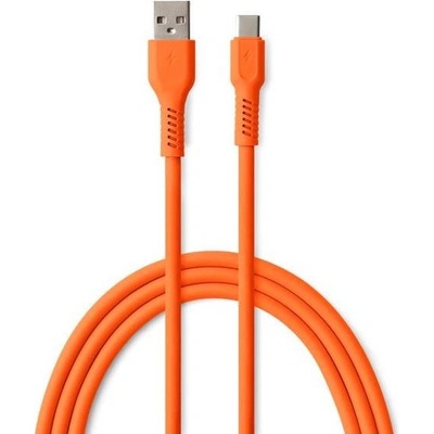 Colorum Кабел Colorum - 14978, USB-A/USB-C, 1.8 m, оранжев (14978)
