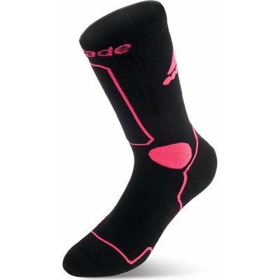 Inline Rollerblade Skate Socks Black Pink