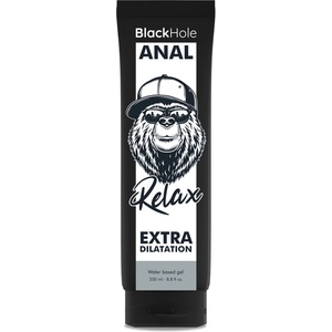 Black Hole Water Base Gel Anal Dilation 250ml
