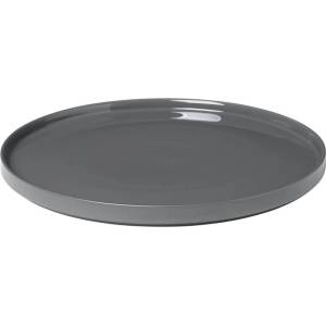 blomus 32 см сива голяма чиния blomus от серия pilar