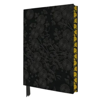 Flame Tree Publishing Uematsu Hobi: Box decorated with Chrysanthemums Artisan Art Notebook (Flame Tree Journals) | Flame Tree Studio