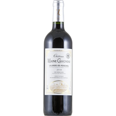 Bordeaux Chateau Maine Chaigneau Lalande de Pomerol 2018 13,5% 0,75 l (holá láhev)