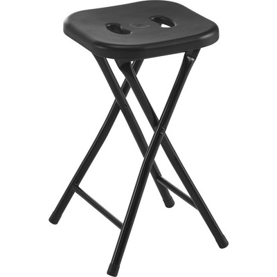 SAPHO Koupelnová stolička, 26x45,5x26cm, černá SAP-CO7614 – Zboží Dáma