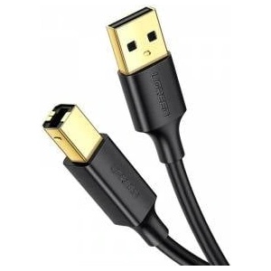 Ugreen usb type b printer cable (male) - usb 2.0 (male) 480 mbps 1.5 m black (us135 10350)